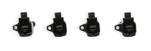 ACCEL IGNITION COILS - 2015-2020 HONDA CIVIC 2.0L, 2.0L TURBO AND FIT 1.5L 4-CYLINDER, BLACK, 4-PACK