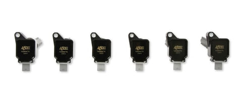 ACCEL IGNITION COIL 2017-2020 FORD ECOBOOST 3.5L ENGINES, BLACK, 6-PACK