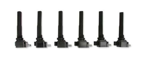 ACCEL IGNITION COIL 2017-2020 FORD ECOBOOST 3.5L ENGINES, BLACK, 6-PACK