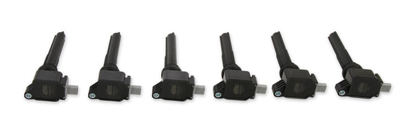 ACCEL IGNITION COIL 2017-2020 FORD ECOBOOST 3.5L ENGINES, BLACK, 6-PACK