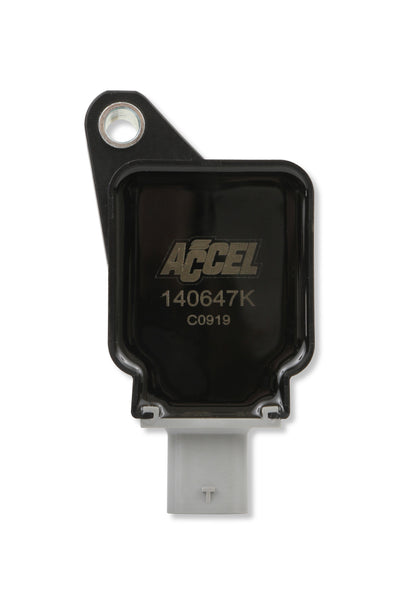 ACCEL IGNITION COIL 2017-2020 FORD ECOBOOST 3.5L ENGINES, BLACK, 6-PACK