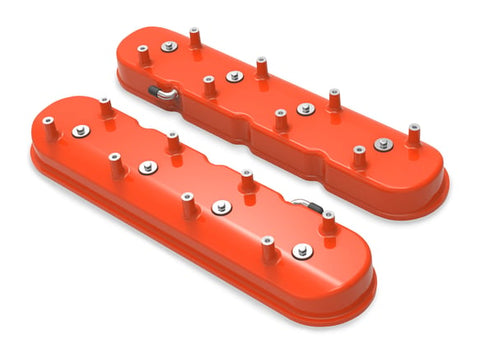 TALL LS VALVE COVERS FOR DRY SUMP APPLICATIONS - FACTORY ORANGE