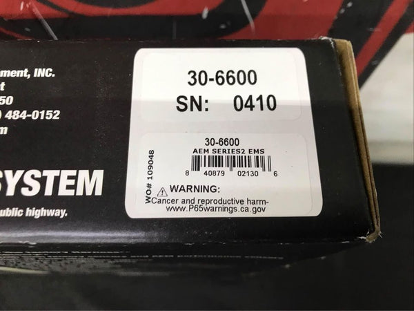 AEM 30-6600 Series 2 Plug & Play EMS fits 91-93 Infiniti G20 & more