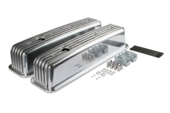 Mr. Gasket Aluminum Valve Covers 6856G Fits 1987-1997 Chevrolet 305/350 Small Block