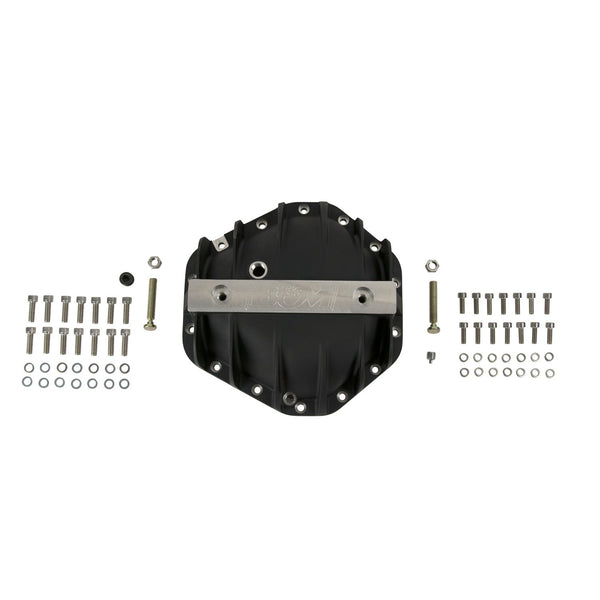 B&M HI-TEK ALUMINUM DIFFERENTIAL COVER FOR GM CORPORATE 14-BOLT (10.5-INCH) - BLACK