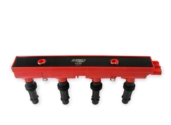 MSD IGNITION COIL - BLASTER SERIES - GM 1.4L TURBO - RED