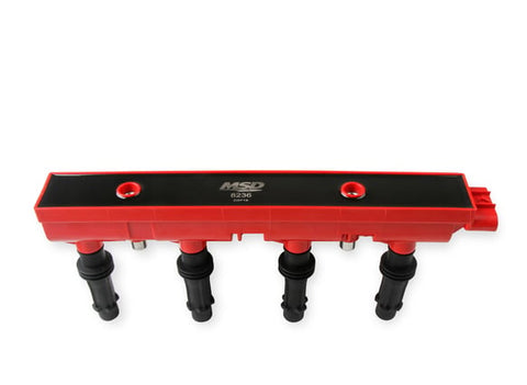 MSD IGNITION COIL - BLASTER SERIES - GM 1.4L TURBO - RED