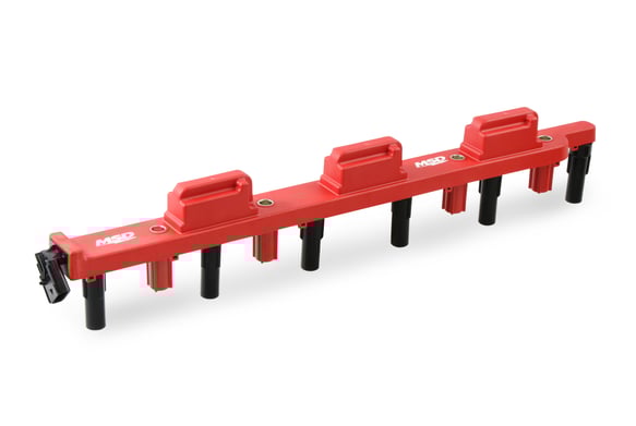 MSD IGNITION COIL - BLASTER - JEEP 4.0L - RED
