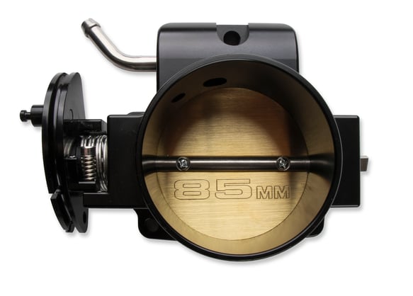 860024 Sniper EFI 85mm Throttle Body (3-bolt) + Spacer-Black Finish