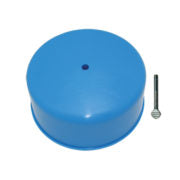 9285 – Carburetor Cover, 5-1/8″ Neck with Hardware (Blue Plastic)