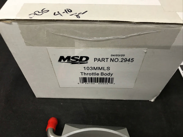 MSD Ignition 2945 Atomic LS Throttle Body 103mm, 4 Bolt