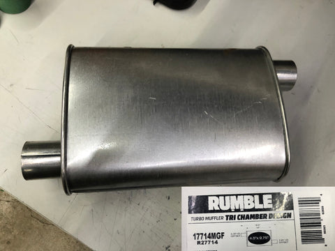 Rumble Turbo Performance Muffler  17714MGF  R27714