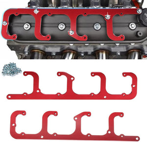 LS Coil Brackets - Anodized Red