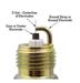 ACCEL 8197 C-Cut Performance Spark Plugs  Set of 8