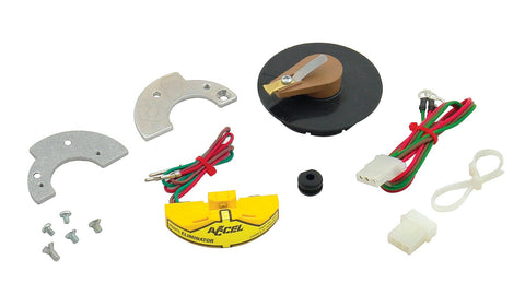 Accel 2020 Distributor Conversion, Accel, Points Eliminator, Motorcraft Single Point Distributor, 12 V, Kit