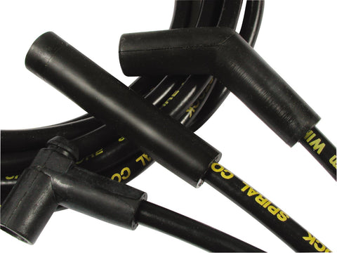 Accel 5053K Spark Plug Wires, Super Stock, Spiral Core, 8mm, Black, Stock Boots, GM, V8, Set