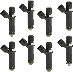 ACCEL LS style Fuel Injectors - 45 lbs./hr. High Impedance, USCAR EV6 (pack of 8)