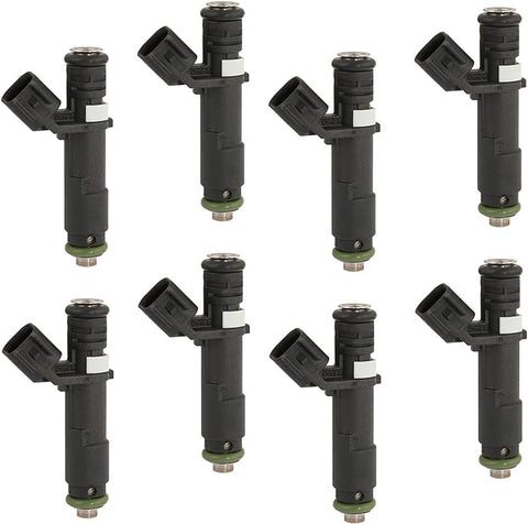 ACCEL LS style Fuel Injectors - 45 lbs./hr. High Impedance, USCAR EV6 (pack of 8)