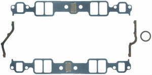 FelPro 1204 Intake Gaskets SBC, Steel Core Laminate, 1.99 in. x 1.23 in. Port, .060 in. Thick