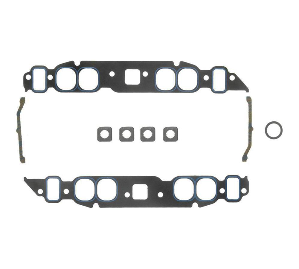 FelPro 1212 Intake Gaskets BBC Composite, Oval, 2.050 in. x 1.82 in. Port, .060 in. Thick