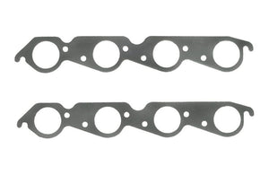 Fel-Pro 1412 Header Gaskets BBC Steel Core Laminate, Round Large Port