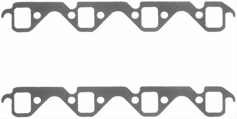 Fel-Pro 1467 Header Gaskets SBF Steel Core Laminate, 1.35 in.x.1.050 in. Port, Ford, 260/289/302/351W