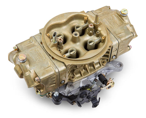 Holley 0-80507-1 Carburetors, Model 4150, Classic HP, 390 cfm, 4-barrel, Square Bore, Mechanical Secondaries, Dual Inlet, Gold Dichromate, no choke