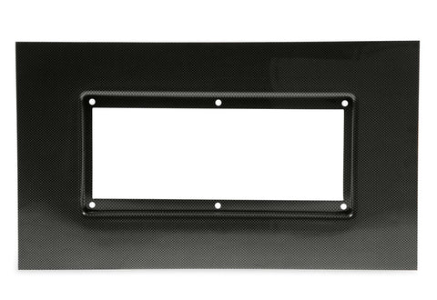Holley 553-351 Dash Panel for 12.3 in. Holley EFI Pro Dash, ABS plastic, Carbon Fiber finish