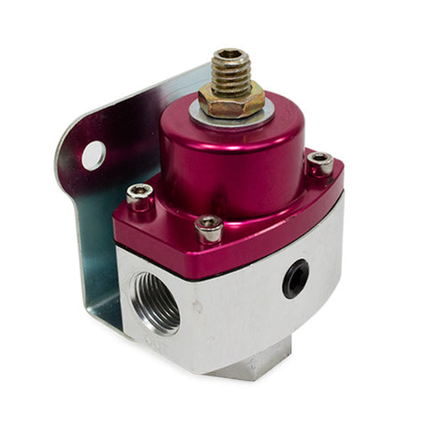 Aluminum Fuel Pressure Regulator 5-12 psi (NON return style) Red