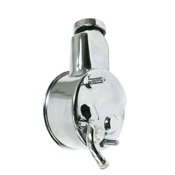 GM Saginaw P Series Banjo Style Power Steering Pump Chrome