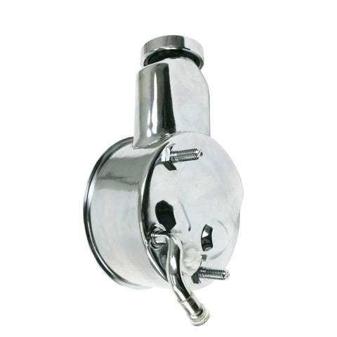 GM Saginaw P Series Banjo Style Power Steering Pump Chrome