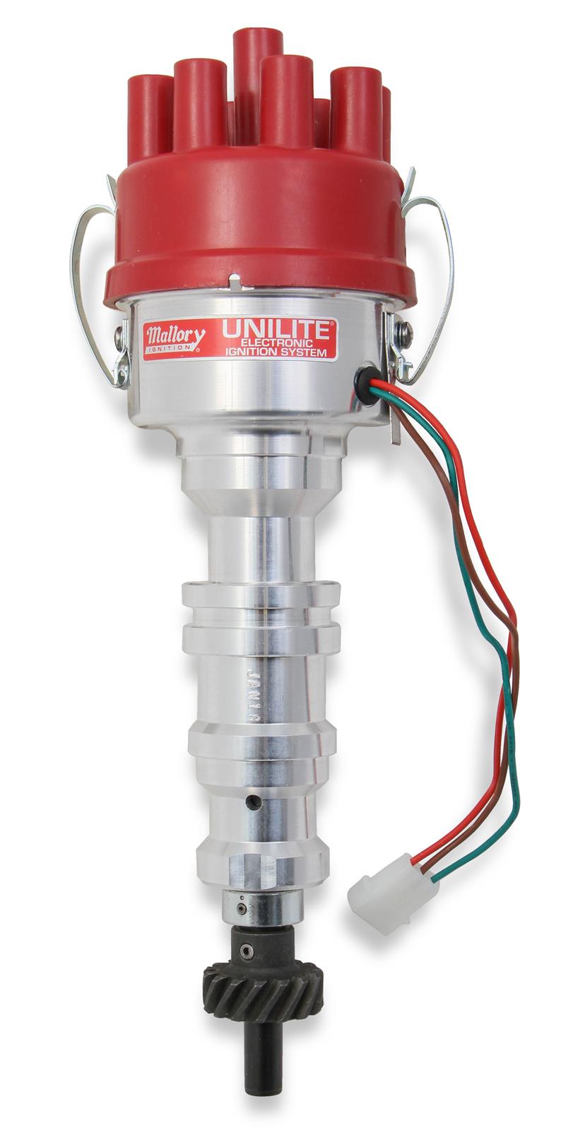 Mallory 3755301 Distributor, Unilite, Mechanical Advance, Ford, 332-428, Big Block FE
