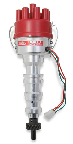Mallory 3755301 Distributor, Unilite, Mechanical Advance, Ford, 332-428, Big Block FE