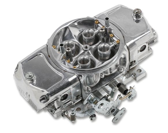 MAD-850-BT Demon Carburetor 850 cfm, mechanical secondaries, for Turbo or supercharger Blow Thru applications.