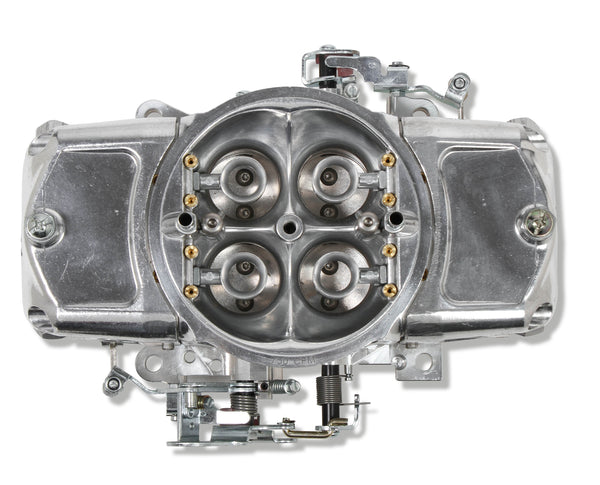 MAD-850-BT Demon Carburetor 850 cfm, mechanical secondaries, for Turbo or supercharger Blow Thru applications.