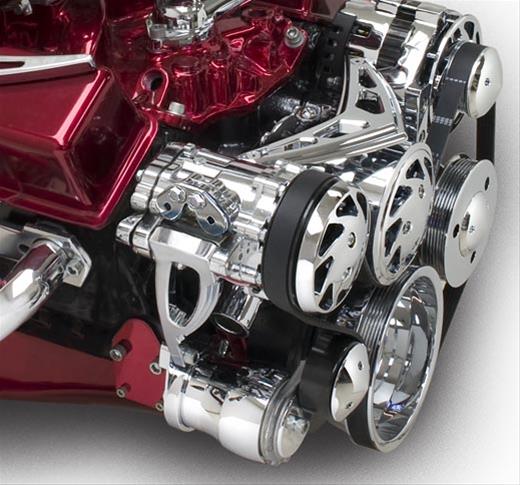 March Performance Chevy Small Block Ultra Drive Custom Serpentine Kits 20275