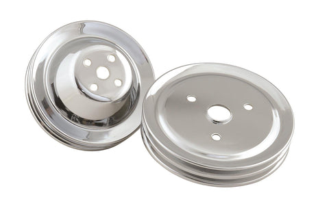Mr. Gasket Chrome Water Pump Pulleys 4961