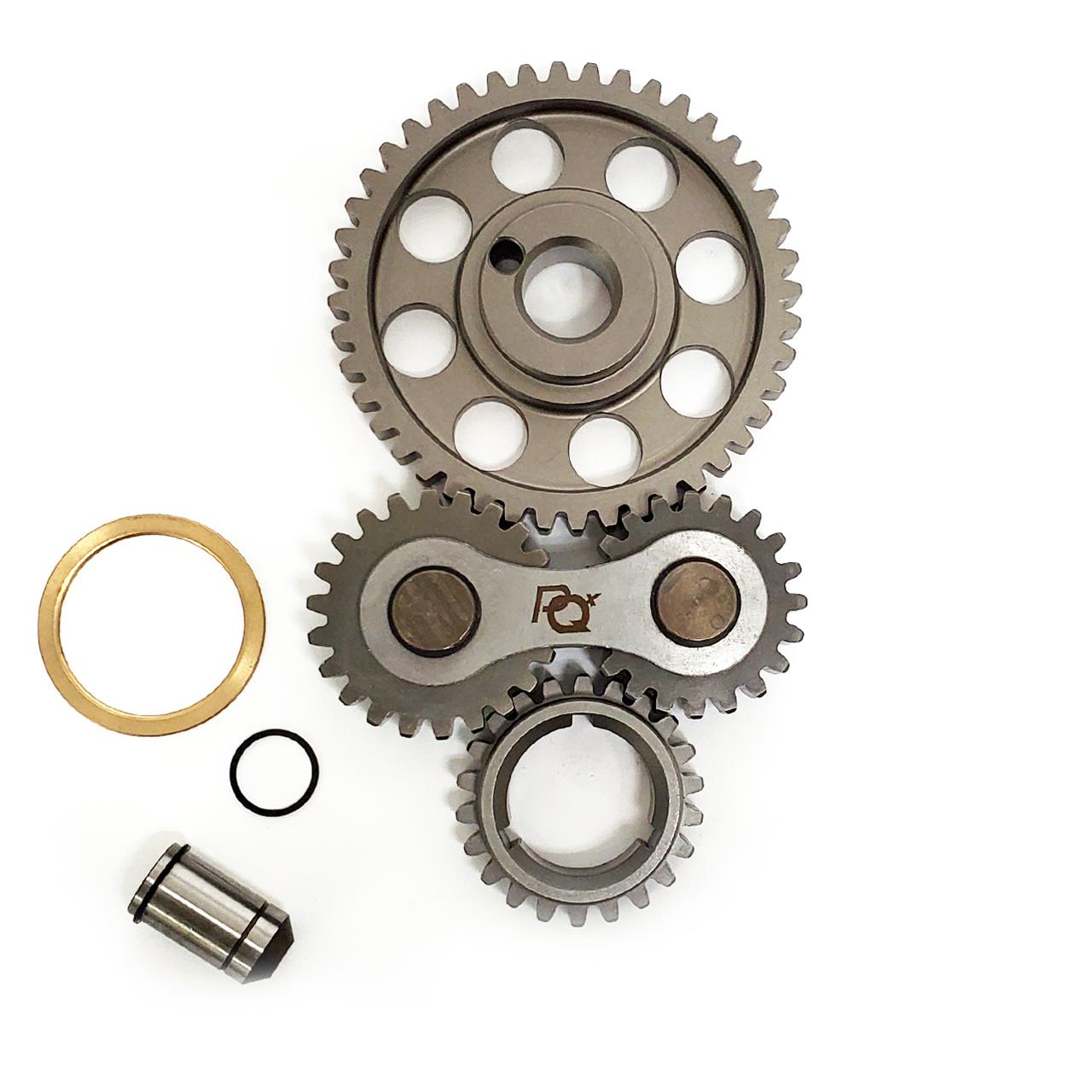 PRW 0130221 GEAR DRIVE, PQx, DUAL IDLER, FORD 221-351W 1962-91, Noisy,