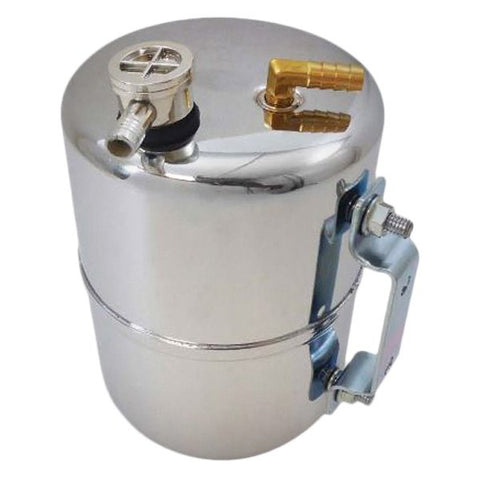 RPC R9971 Vacuum System Reservoir Tank With Check Valve. Chrome finish.