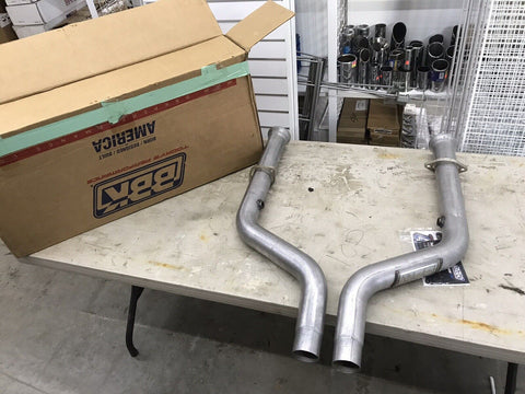 BBK 1797 HIGH-FLOW SHORT MID-PIPE 2005-08 Dodge Chrysler