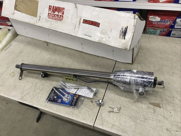Flaming River Tilt Column Shift Steering Columns FR30101SS - 33 in Universal