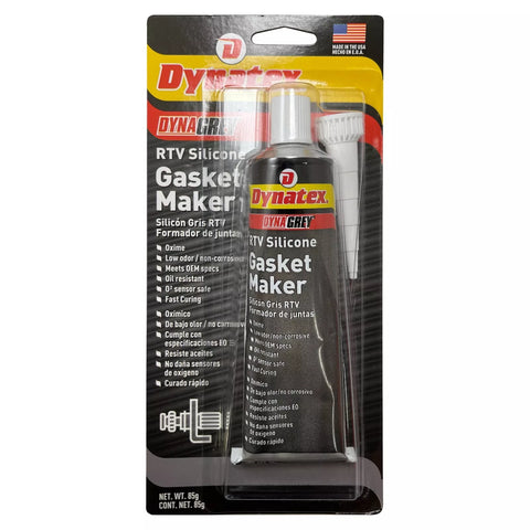 Dynatex 143349 DYNAGREY RTV Silicone Gasket Maker