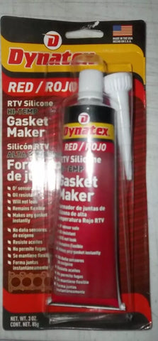 DYNATEX RED RTV SILICONE GASKET MARKER 3OZ