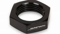 Holley Sniper 24506063  -6 BULKHEAD NUT BLACK