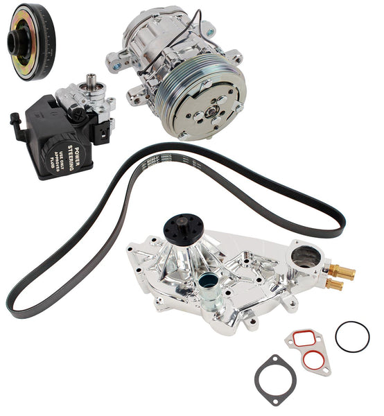 81200X LS Serpentine Front Drive System with Integral Power Steering Reservoir