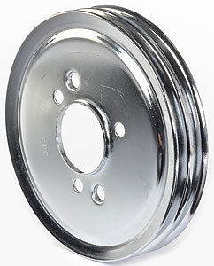 Mr. Gasket 8824 Chrome-Plated Steel Pulleys