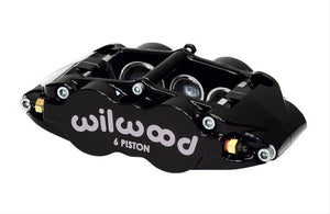 Wilwood Forged Narrow Superlite 6 Radial Mount Caliper 120-11780-BK