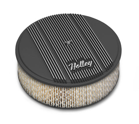 Holley 120-156 14" ROUND FINNED AIR CLEANER