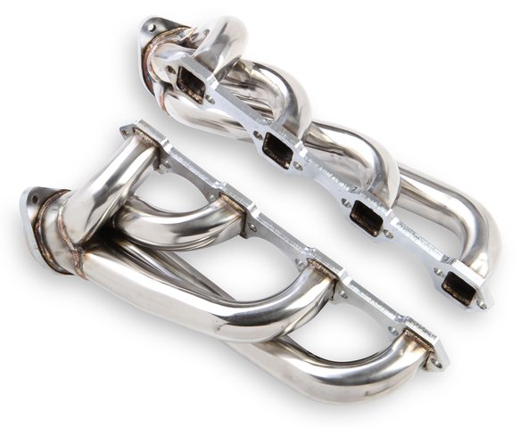 FLOWTECH SHORTY HEADERS - POLISHED