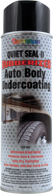 SEYMOUR PAINTS 20-046 QUIET SEAL NO. 2 RUBBERIZED UNDERCOATING SPRAY PAINT